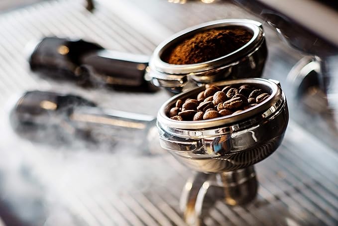 Espresso Coffee Box Set (Brazilian Kenya Ethiopian Profile For Espresso) 3 Bags Ground Coffee 24oz and Bourbon &amp Whiskey Barrel Aged Coffee - Ground - 4 Bag Coffee Set 16oz