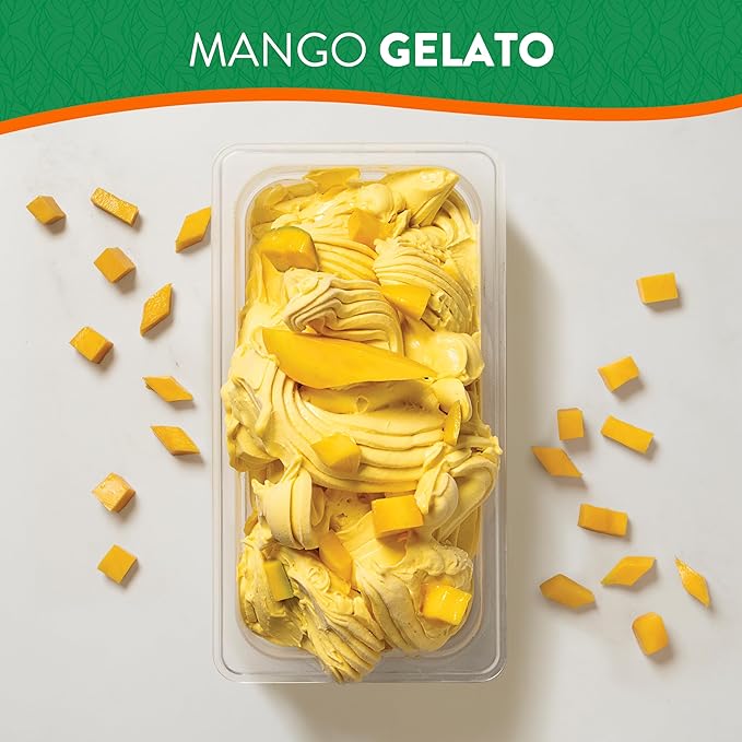 PACIFIC FRUIT - Real Mango puree for cocktails - Mango juice no sugar added – Pure mango – 100% REAL FRUIT!