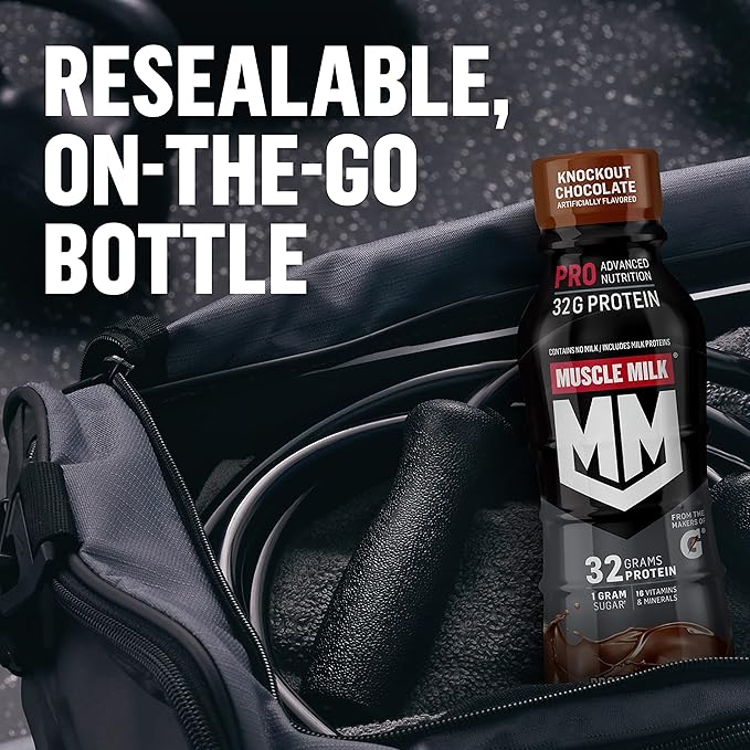 Muscle Milk Pro Series ShakeCookies 'n Creme11.16 Fl Oz Bottles(Pack of 24)