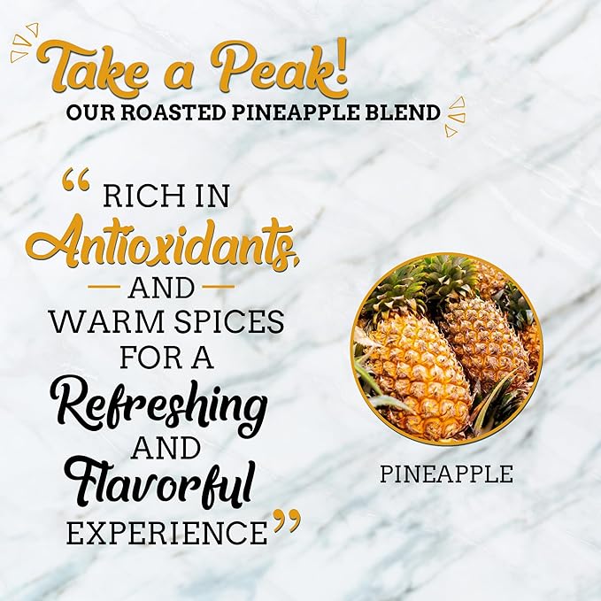 Fire Brew Premium Shrub – Roasted Pineapple Shrub | 16 Concentrated Servings of the Healthiest Organic Ingredients to Boost Wellness Hydrate and Help with Infections Injuries and Joint Pain – 8oz
