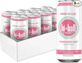 Hiball Clean Energy Drink - Watermelon Mint - Zero Sugar Zero Calorie Sparkling Water with 160mg Organic Caffeine 50mg Organic Ginseng 50mg Organic Guarana and B Vitamins - 16 fl oz (8-Pack)