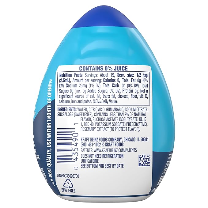 MiO Liquid Water Enhancer Blueberry Lemonade 1.62 Ounce (Pack of 12)