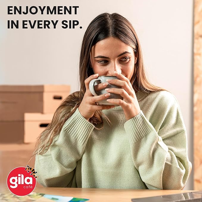 gila café Ground Coffee Medium Roast Mexico 32oz (1-Pack) - 100% Mexican Arabica Bean Coffee Grounds - Made with Coffeeberry - Chocolate Almonds Berries Notes