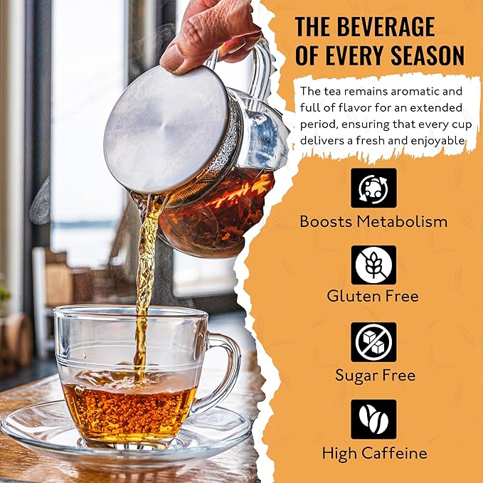Tea Runners Smoked Tea Variety Pack - Lapsang Souchong Russian Caravan Smoked Assam Smoky Siberian Blend | Loose Leaf Black Teas | High Caffeine Organic &amp Premium Quality | 0.75 Oz each Pack o