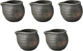 Set of 5 Bizen Style Deformation Juice (Medium) [9.8 x 8.2 x 7.8 cm (270cc)] | Juitsugi Setomonohonpo