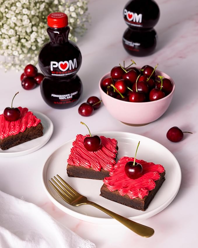 POM Wonderful Antioxidant Superpower Pomegranate Cherry 100% Juice 16 fl oz (Pack of 6)