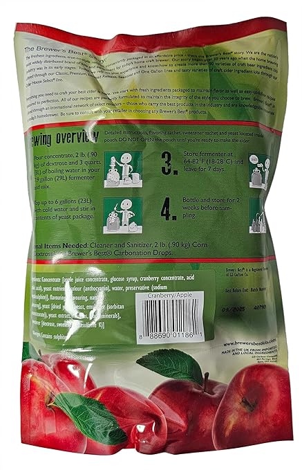 Brewer's Best Cider House Select Cranberry Apple Kit