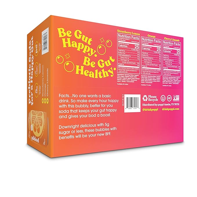 Poppi Variety Pack 12 oz 12-count