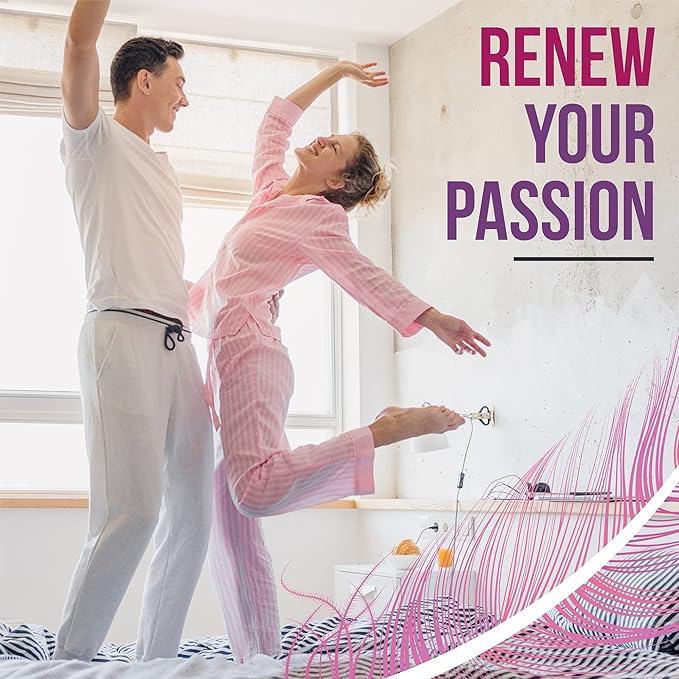 Female Libido Booster for Women - Increase Passion Desire &amp Excitement - Relieve Stress Reduce Dryness &amp Heighten Sensitivity Her's Hornygoatweed Energy Supplement for Women in the Mood Enh