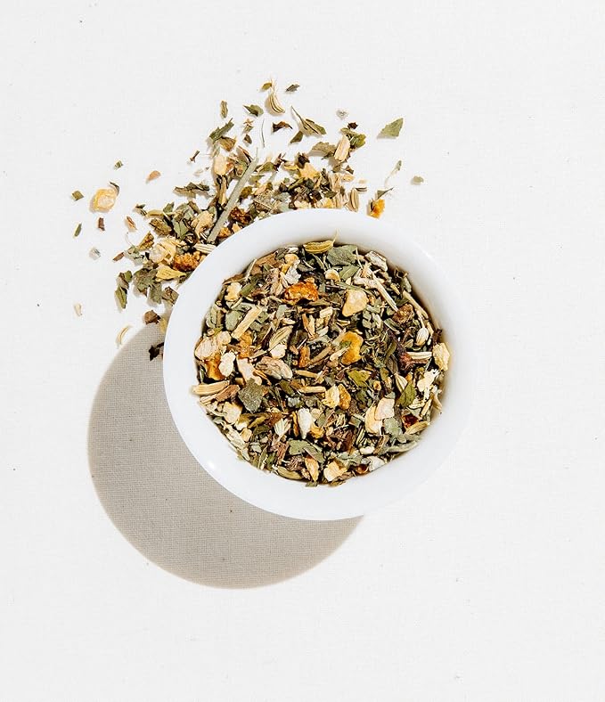 Art of Tea | Glow 2oz (Echinacea Peppermint Licorice and Ginger Tea) | Wellness Loose Leaf Artisan Herbal Teas