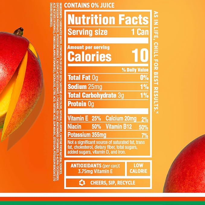 Sparkling Ice +ENERGY Berry Blast &amp Sparkling Ice +ENERGY Power Punch &amp +Energy Maximum Mango Sparkling Water with Vitamins &amp Electrolytes Zero Sugar 12 fl oz Cans (Pack of 12 Each)