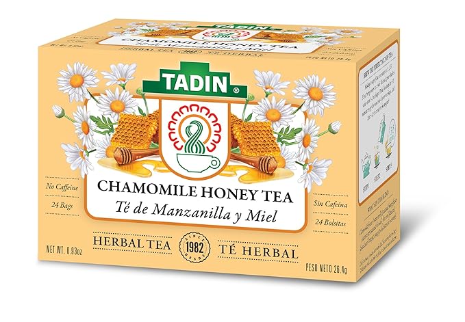 Tadin Seasonal Herbal Tea Kit Caffeine Free 24 Tea Bags Per Box Pack of 4 Boxes Total24 Count (Pack of 4)