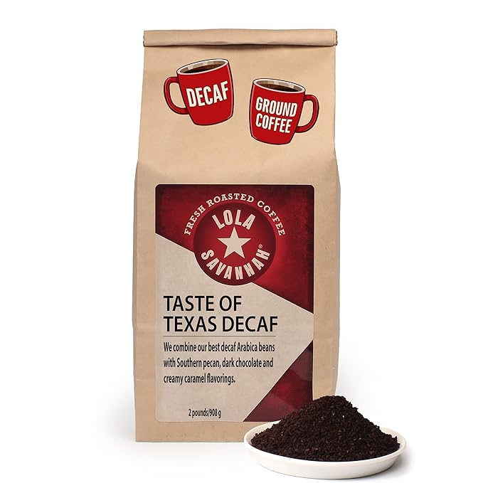 Lola Savannah Taste of Texas Ground Decaf 2lb