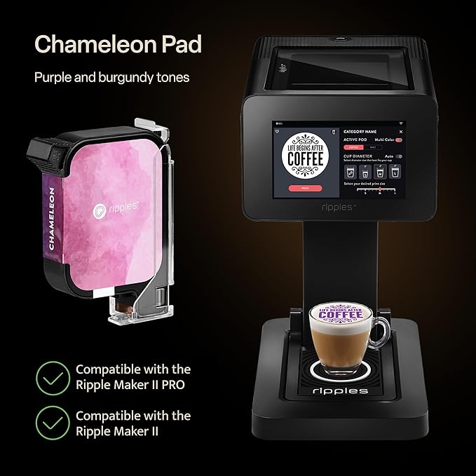 Ripples Pods - Natural Extracts for Ripple Maker Machine | Plant-Based No Artificial Colors No Preservatives (Chameleon Pod)