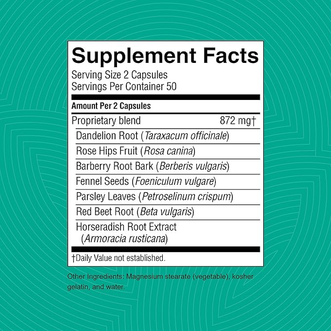 Nature's Sunshine LIV-J 100 Capsules | Herbal Blend Supports Digestion by Nourishing the Liver and Spleen and May Help to Cleanse the Digestive System