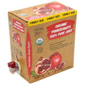 Organic Pomegranate Juice Box 101.4 Fl Oz | Pure Fruit Juice Not From Concentrate | Organic Vegan Non-GMO | No Added Sugar Easy-Pour Tap Packaging