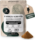 Jungle Powders Fadogia Agrestis Extract for Men 50:1 Concentration 313 Servings - 5 Ounces of Pure Nigerian Fadogia Supplement Traditional Mens Health Support for Drive &amp Passion Contains Maltodex
