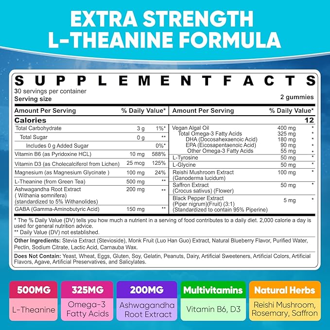 Liposomal L-Theanine Gummies &amp Kids Sleep Gummies