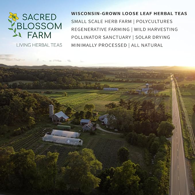 Ashwagandha Root Organically Grown in Wisconsin | 7.6 oz | Loose Leaf | Dried Cut &amp Sifted Regenerative Farming | Single Source | Withania somnifera