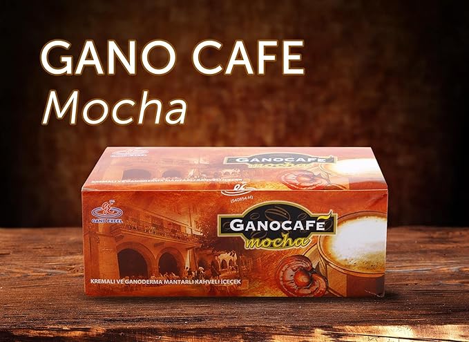 Value buy Gano Excel Mocha Coffee Ganoderma Lucidum Extract (1 Box = 15 sachets) (3x15)