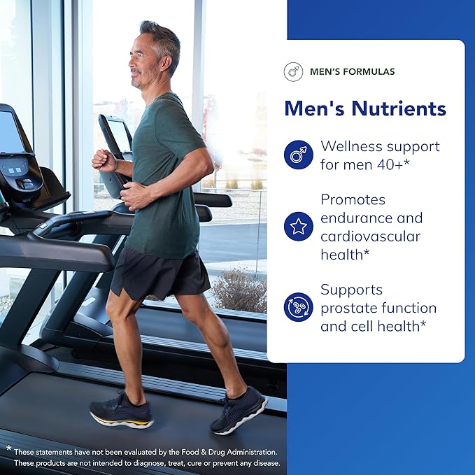 Pure Encapsulations Men's Nutrients - Multivitamin Mineral Supplement to Support Energy Endurance &amp Stamina in Men Over 40* - with Vitamin D Vitamin C &amp Trace Minerals - 360 Capsules