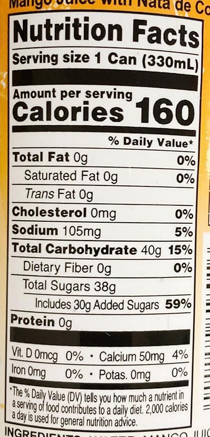 J-Basket Mango Juice 11.15 Oz (6 Cans)