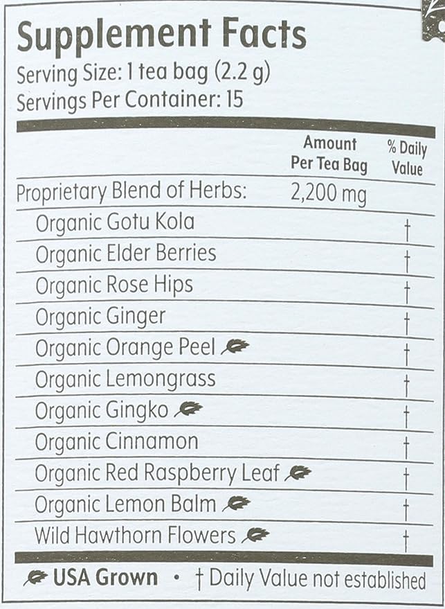 FLYING BIRD BOTANICALS Bluebird Morning Tea 15 CT