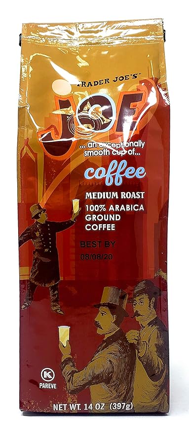 Trader Joes Coffee Ground Variety Pack of 3 Flavors - Light Roast Medium Roast Dark Roast - 41 oz Total - 100% Arabica Ground Coffee