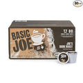 Basic Joe Dark Roast Coffee Pods - 80 Count | Bold Single Serve K-Cup Compatible Pods | 100% Arabica | Strong Morning Coffee | Made in USA