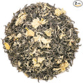 Oriarm 2025 Bi Tan Piao Xue Jasmine Tea Loose Leaf 900g (Pack of 2) - Chinese Mao Feng Green Tea with Jasmine Flowers - Yuqian 1st Grade