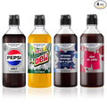 SodaStream Diet Pepsi MTN Dew Energy Dr. Pete New Pour Bottle Variety Pack 440ml (Pack of 4)