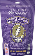 Host Defense Cosmic Focus Grateful Dead Gummies - Mushroom Gummies with Lion’s Mane B12 &amp Niacin - Supports Focus Memory Brain Function &amp Mental Energy (30 Servings)