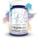 Nootropics Depot Erinamax Lion's Mane 500mg Capsules | Liquid Culture Mycelium | 2.5mg Erinacine A | Mood Cognition &amp Nerve Support | 120 Count