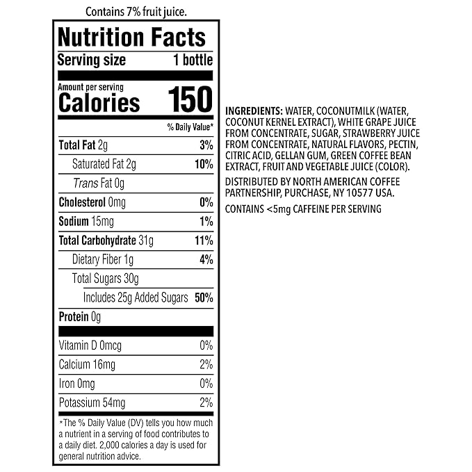 Starbucks Pink Drink Strawberry Acai with Coconut Milk 14oz Bottles (12 Pack)