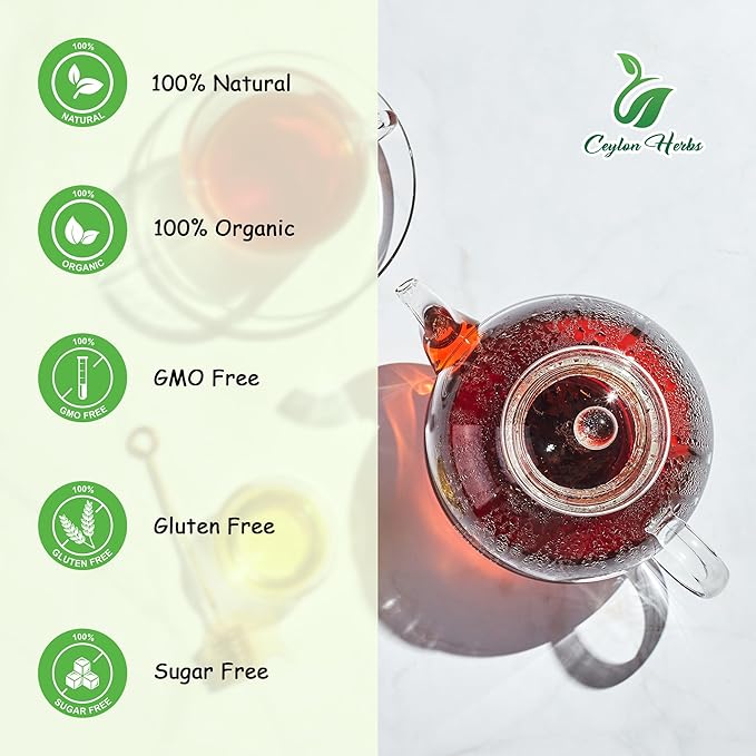 Soursop Leaves Tea Bags - 100% Pure Organic No Additives Natural Dried Soursop Leaves