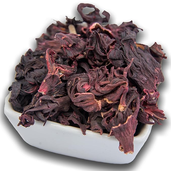 2 lbs Hibiscus Flowers - Flor de Jamaica Bag Dried Hibiscus Bulk Flowers - Ideal for Juices infusions and hibiscus flower teas - Despensa Colombiana
