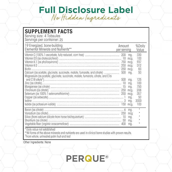 PERQUE Bone Guard Forte 100 Count