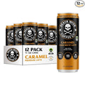 Death Wish Coffee Iced Coffee Cold Brew 8g Protein Fair Trade (Caramel Latte)