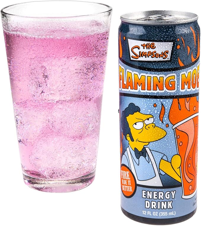Simpsons Flaming Moe Energy Drink