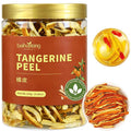Baihuatang Natural Dried Tangerine Peel for Tea 4.58oz/130g Orange Peel Strips Mandarin Pure Citrus Peel Strips Natural Mandarine Scent Suitable for Cooking &amp Tea 橘皮 陈皮丝