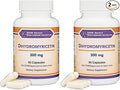 Dihydromyricetin (DHM) (Hovenia Dulcis Extract) Supplement for Liver Support (Naturally Obtained from The Oriental Raisin Tree) 90 Capsules 300mg Analysis (Pack of 2)