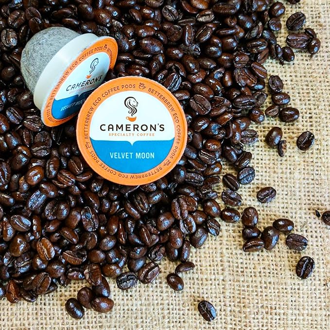 Cameron's Coffee Single Serve Pods Jamaica Blue Mountain Blend 32 Count (Pack of 1)