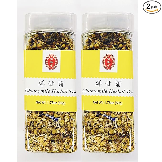 Chamomile Herbal Tea Loose Leaf 1.76oz Set of 2 洋甘菊
