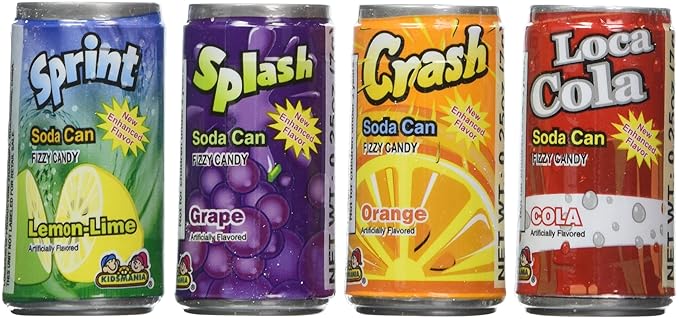 Soda Can Fizzy 12 6-Packs