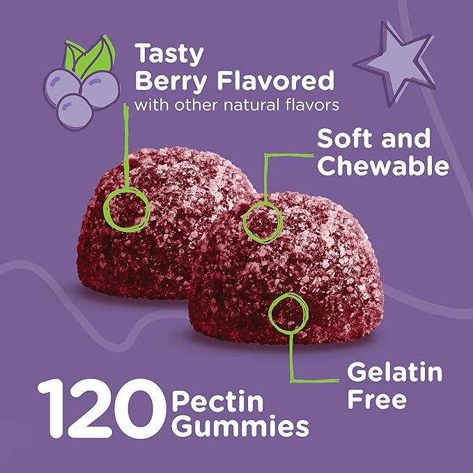 Viteey Sambucus Elderberry Gummies for Kids Immune Support Supplements with Zinc &amp Vitamin C 3-1 Immune Booster - Vegetarian Gelatin Free Gluten Free GMO Free - Tasty Chewable Berry Flavored
