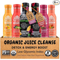 Organic Juice Cleanse &amp Metabolism Boosting Pack | 1 to 3-day Gentle Reset | Ancient Remedies for Liver Detox No-Jitters/Sustained Energy | Sprout-based Prebiotics Green Coffee Antioxidants Aro