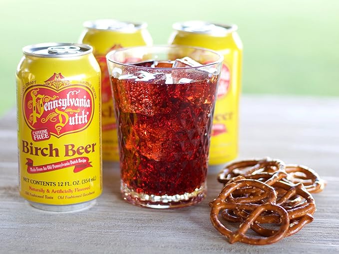 AmishTastes PA Dutch Birch Beer A Dark Old-Fashioned Favorite Amish Drink 2 Liter (Pack of 2)