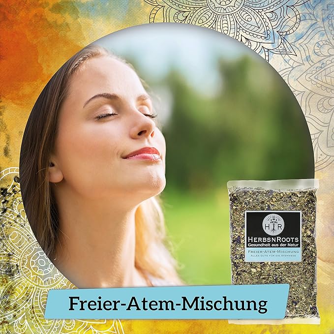Herbal Tea for Healthy Lungs - “Free Breath” • Cough Tea • Beneficial • Releasing Mucus • Relieving coughing • Relieving Cough • herb Tea Collection • bronchial Tea