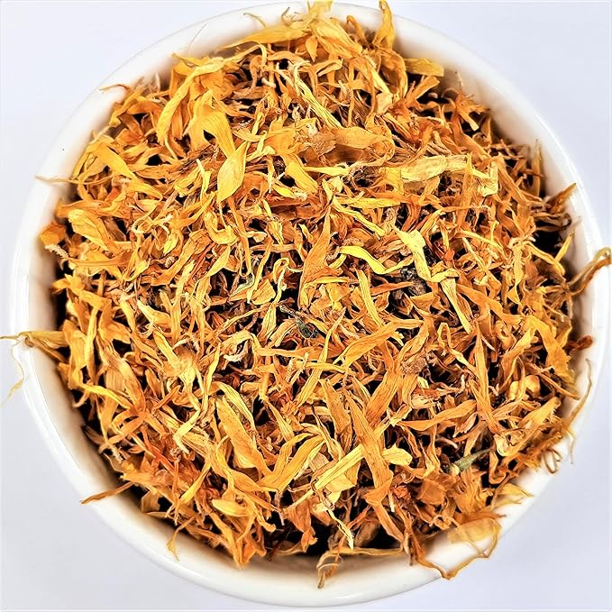 Herba Organica - Calendula Petals - Calendula L - Marigold Petals - Herbal Tea (25g)