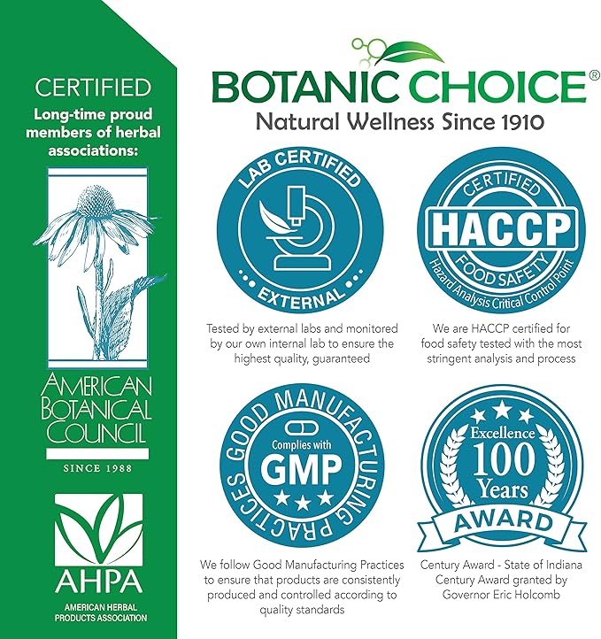 Botanic Choice Uric Acid Complex Supplement - Foot Joint Support-Help Soothe Discomfort with Celery Seed &amp Bromelain -Gluten Free Non-GMO 60 Caps